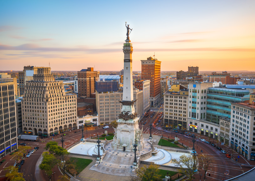 Indianapolis downtown circle