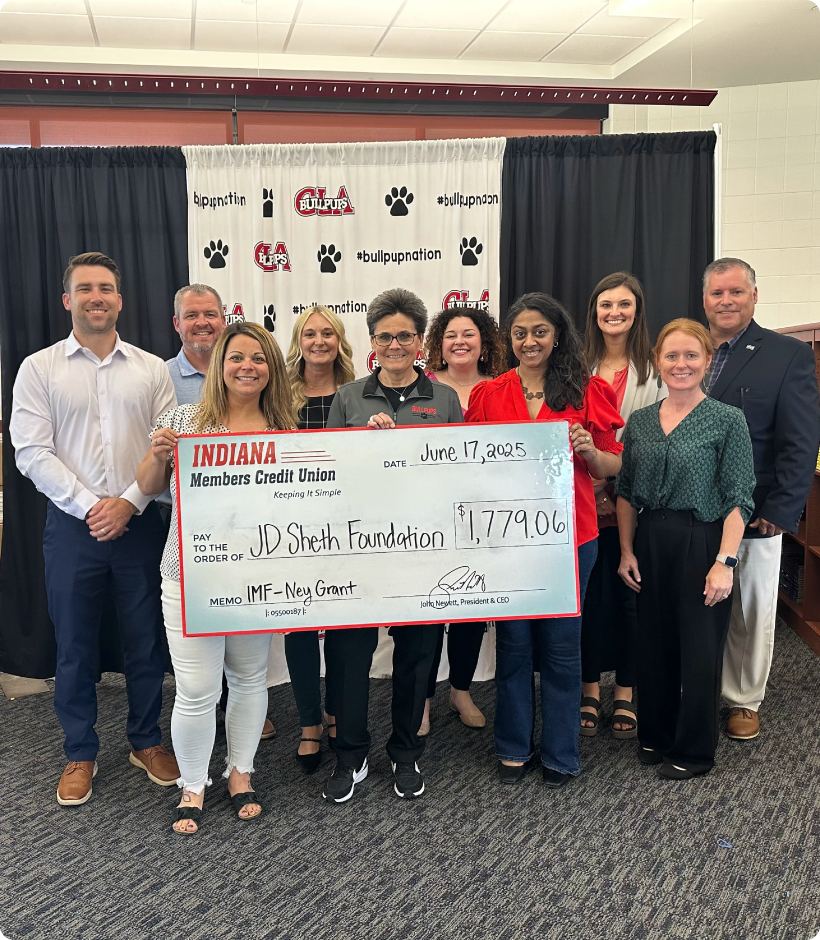 grant check presentation