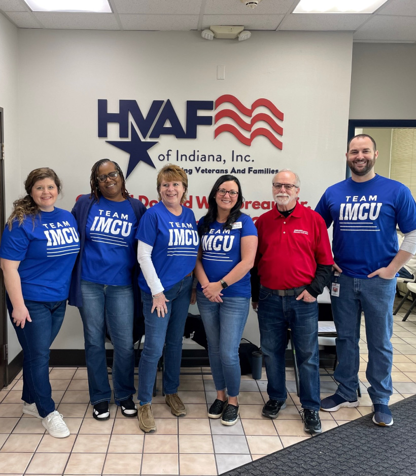 volunteers at HVAF